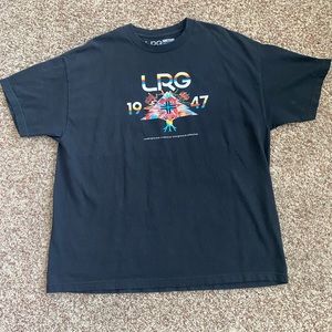 LRG 2XL BLACK T-SHIRT BRAND NEW NEVER WORN